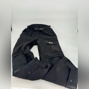 Joe Rocket Textile Motorcycle Riding Pants Black Large 34-36 Men’s